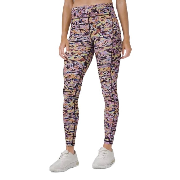 lululemon athletica Pants - Lululemon‎ Seawheeze Speed Up Tight 28” Super Sonic Alpine Purple S.4 $128